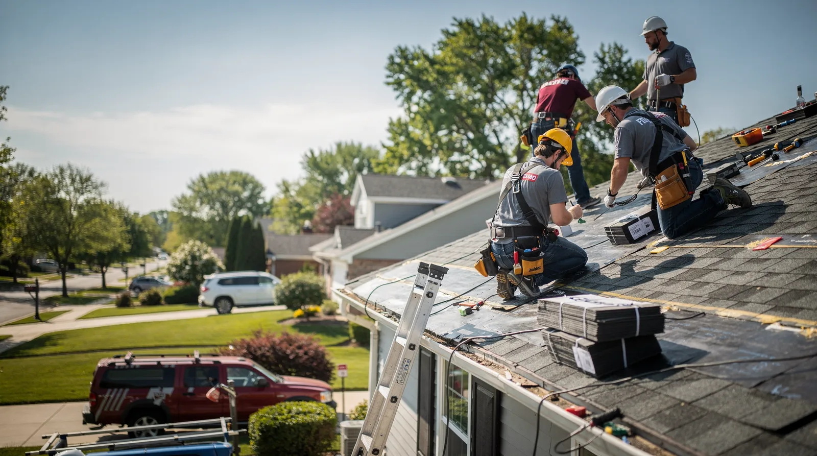 Roof Repair in Mccausland, IA around you